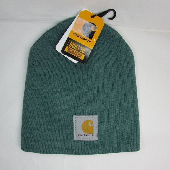 Carhartt Acrylic Knit Beanie Stocking Cap Winter Hat - Sea Pine - One Size - Picture 1 of 1